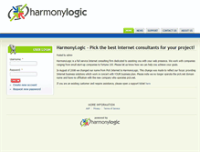 Tablet Screenshot of harmonylogic.com